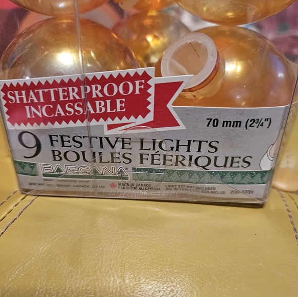 Vintage Christmas String Light Covers 2 of 7 In Total - Picture 2 of 5